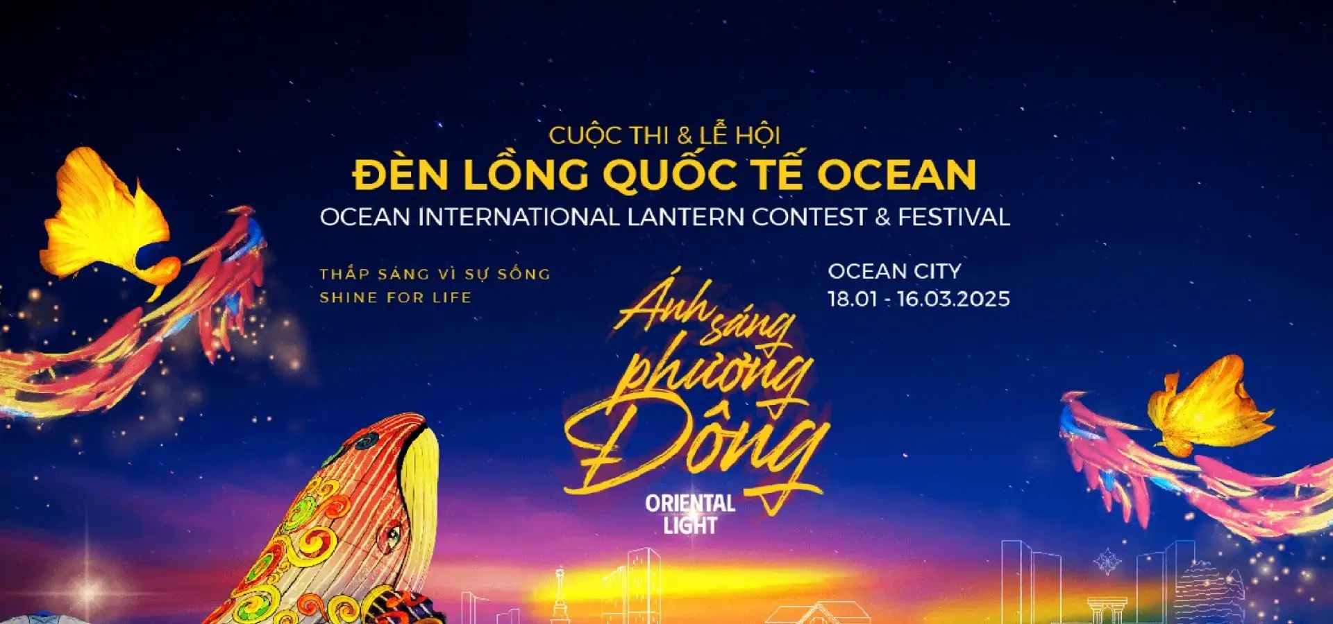 Lễ hội Đèn lồng Quốc tế Ocean 2025