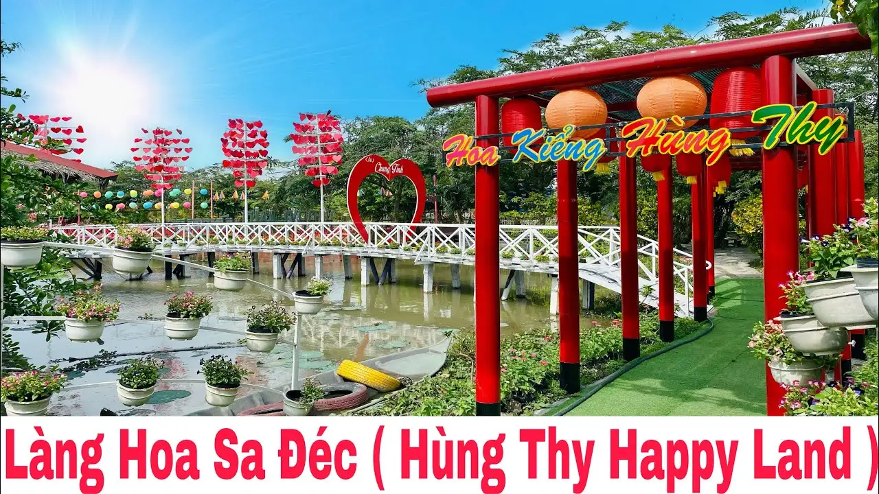 Làng Hoa Sa Đéc – Thiên đường hoa kiểng miền Tây Làng Hoa Sa Đéc – Thiên đường hoa kiểng miền Tây