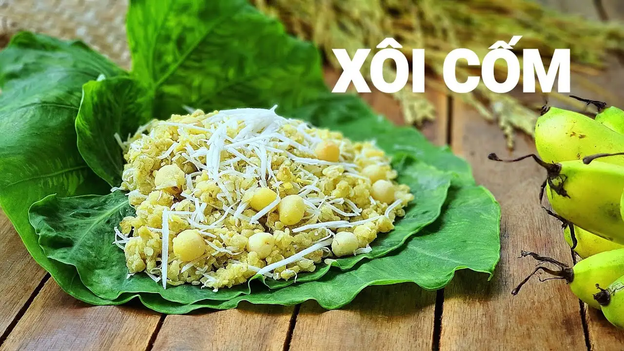 Xôi Cốm – Hương vị mùa thu Hà Nội Xôi Cốm – Hương vị mùa thu Hà Nội