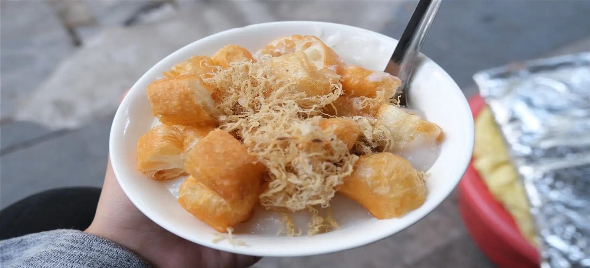Cháo cay Hải Phòng: Hương vị ấm nóng giữa không khí se lạnh Cháo cay Hải Phòng: Hương vị đậm đà, ấm nóng giữa không khí se lạnh