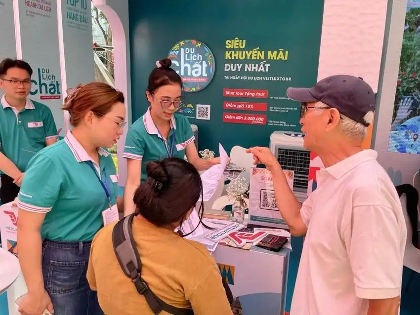 Ngày hội du lịch TP.HCM 2025 sôi động với doanh thu khủng Ngày hội du lịch TP.HCM 2025 sôi động với doanh thu khủng